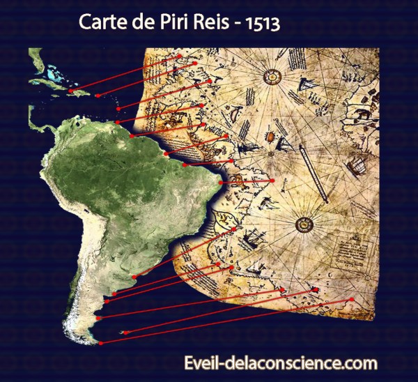 Piri Reis : Géographe / Cartographe – 1513