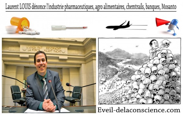 1_Laurent LOUIS dénonce l'industrie pharmaceutiques