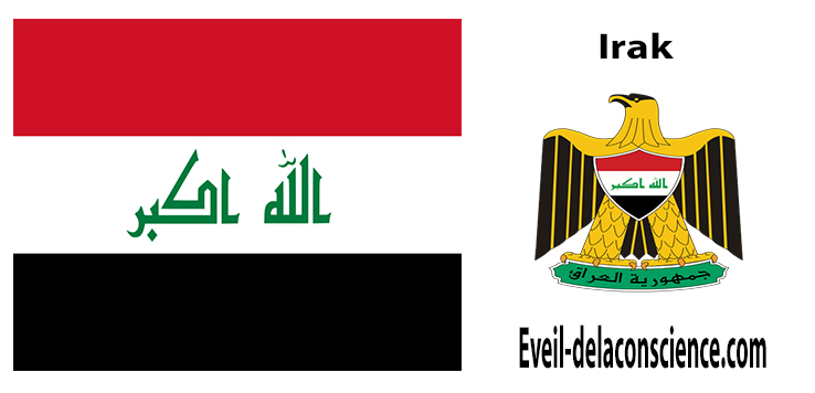 Irak - drapeau et sceau