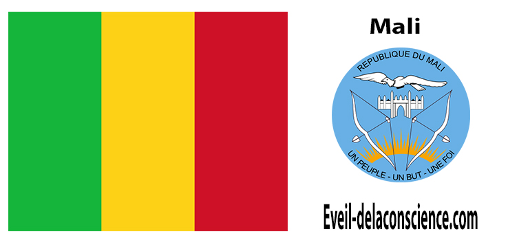Mali - drapeau et sceau