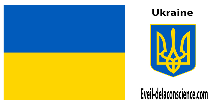 Ukraine - drapeau et sceau