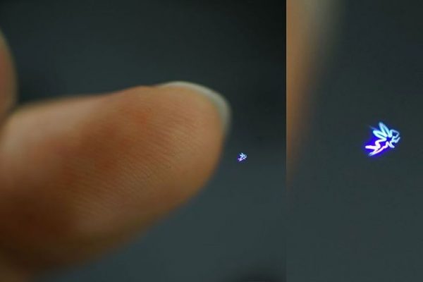 2_Des scientifiques ont créé des hologrammes qui réagissent au contact de la peau