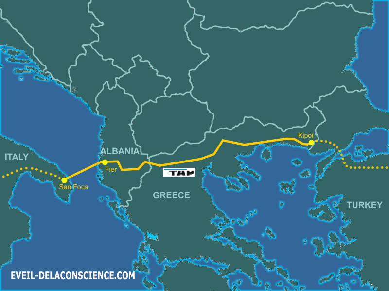 Le Trans Adriatic Pipeline, le gaz azéri au mépris des droits humains et de la démocratie